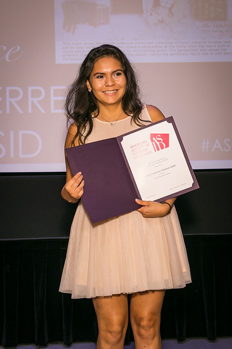 DI student Allie Gutierrez won 2nd place for the category of Student Residential project